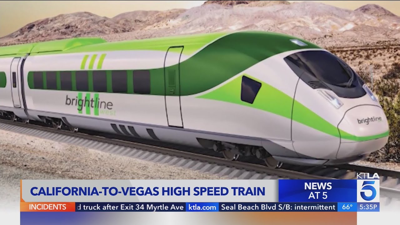 Los Angeles To Las Vegas Bullet Train Receives Bipartisan Backing