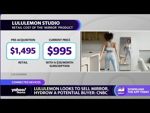 Lululemon Exploring The Sale Of Mirror Fitness Unit