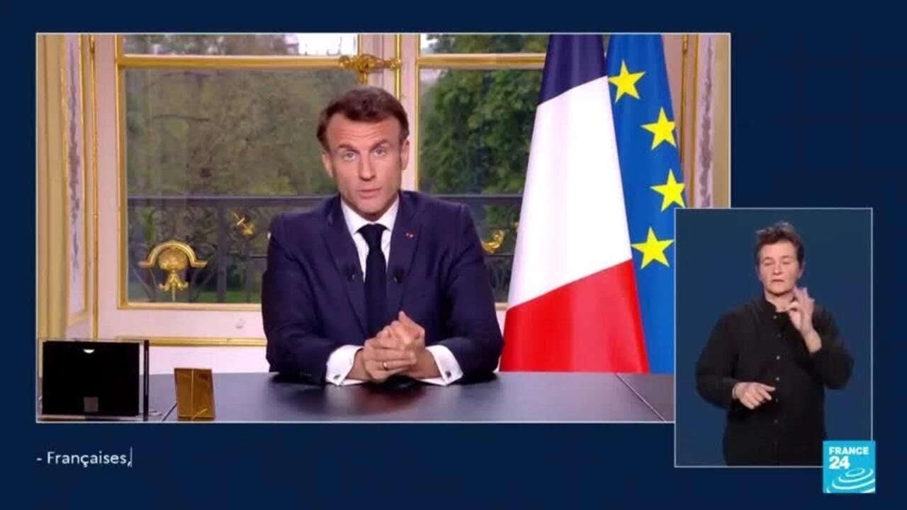 Macron Addresses Nation For First Time Since Signing Controversial Pension Reform Into Law