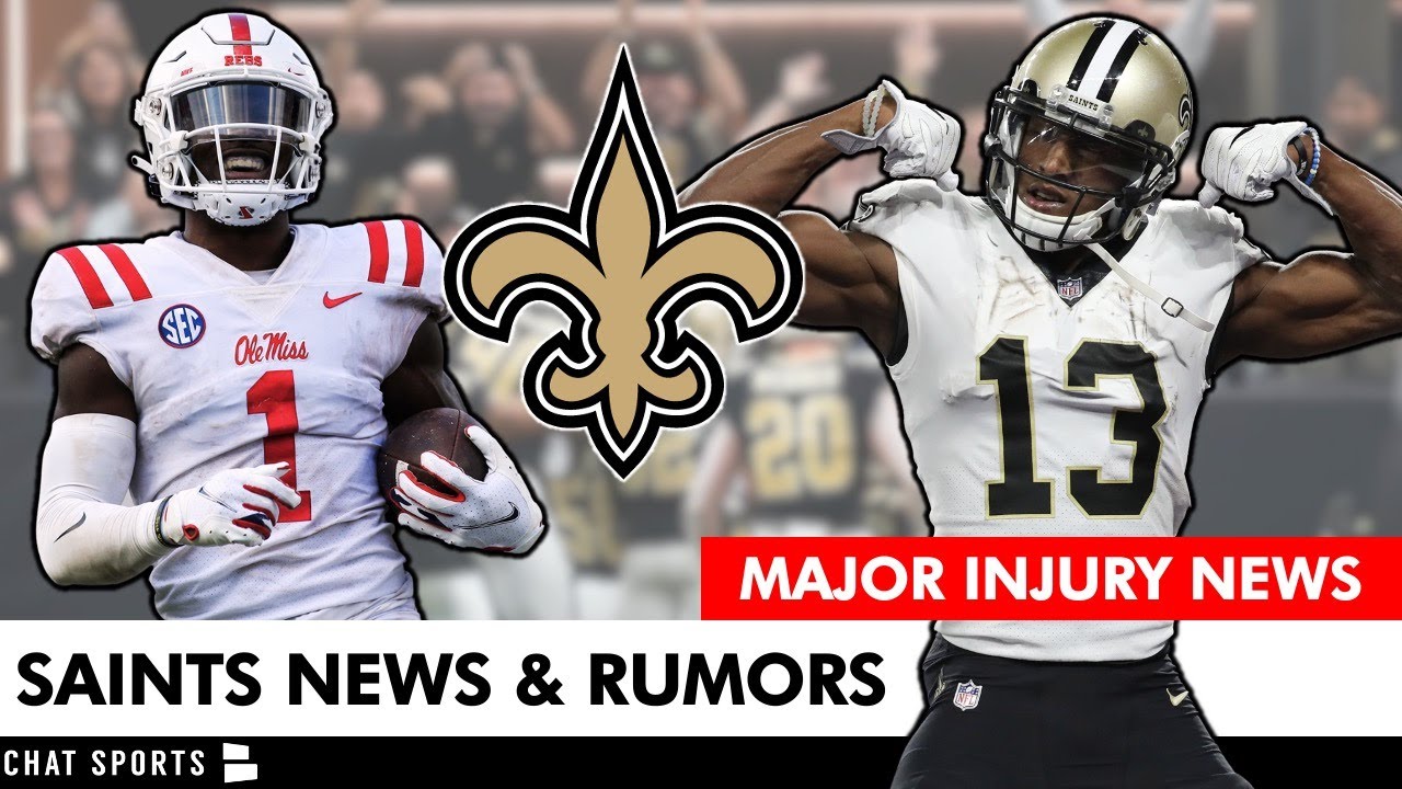 Major Michael Thomas Injury Update + New Nfl Network Mock Draft For New Orleans Saints | Nfl Rumors