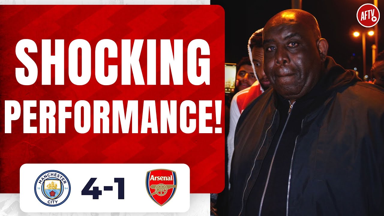 Manchester City 4 1 Arsenal | Shocking Performance! (robbie)