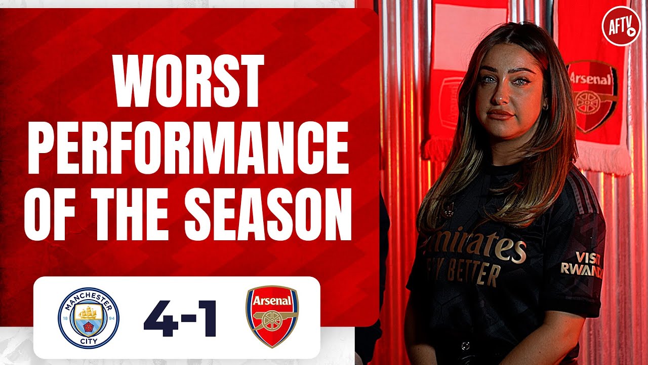 Manchester City 4 1 Arsenal | Worst Performance Of The Season! (izzy)