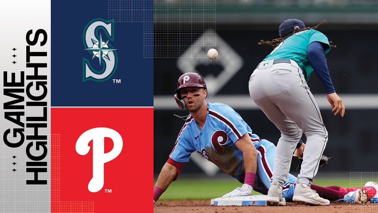 Mariners Vs. Phillies Game Highlights (4/27/23) | Mlb Highlights