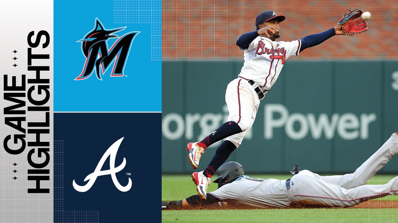 Marlins Vs. Braves Game Highlights (4/25/23) | Mlb Highlights