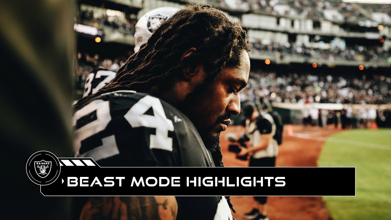 Marshawn Lynch’s Top Plays As A Raider | Beast Mode Highlights | Nfl