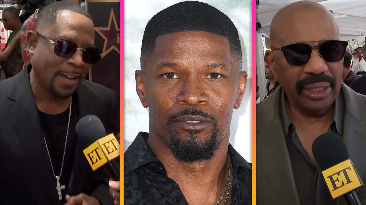 Martin Lawrence, Tracy Morgan And Steve Harvey Share Message To Jamie Foxx Amid Hospitalization