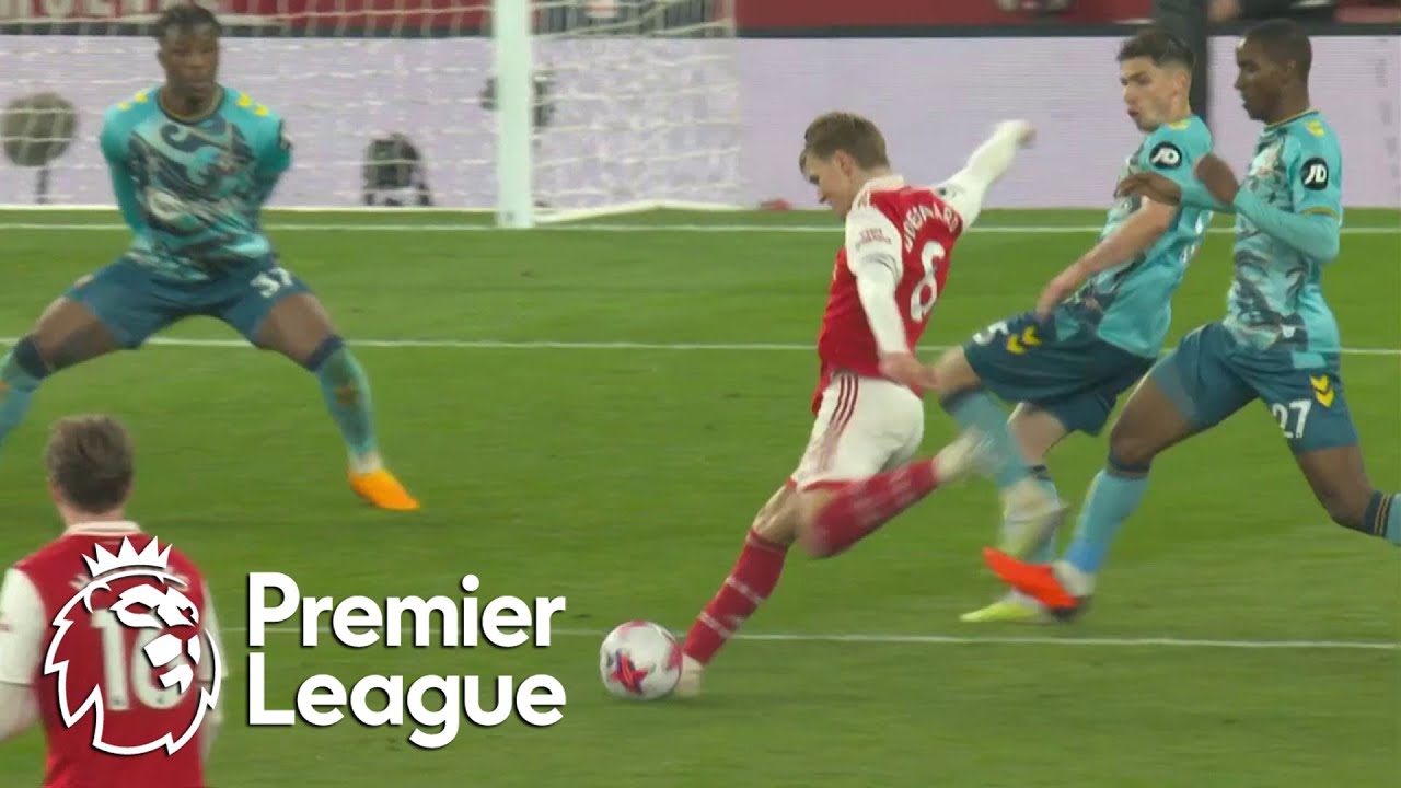 Martin Odegaard Gives Arsenal Lifeline Against Southampton | Premier League | Nbc Sports