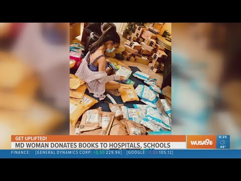 Maryland Teen Helps Kids In Need With Book Drive | Get Uplifted