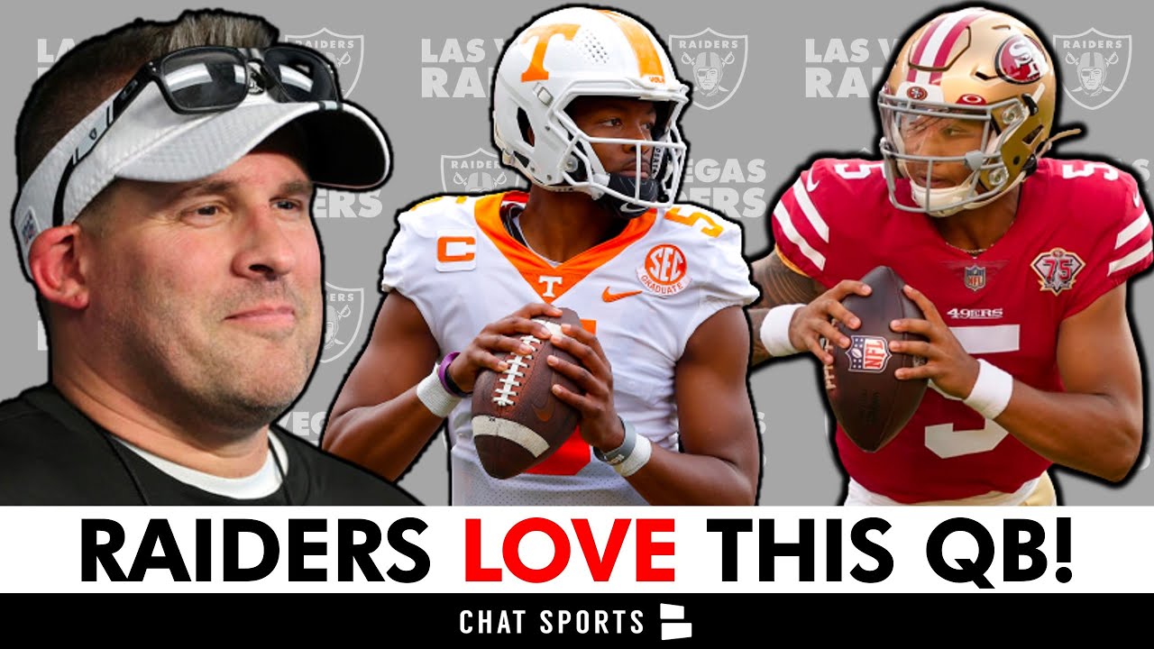 Massive Raiders Draft Rumors On Hendon Hooker + Mcdaniels Eyeing Nfl Trade For 49ers Qb Trey Lance?