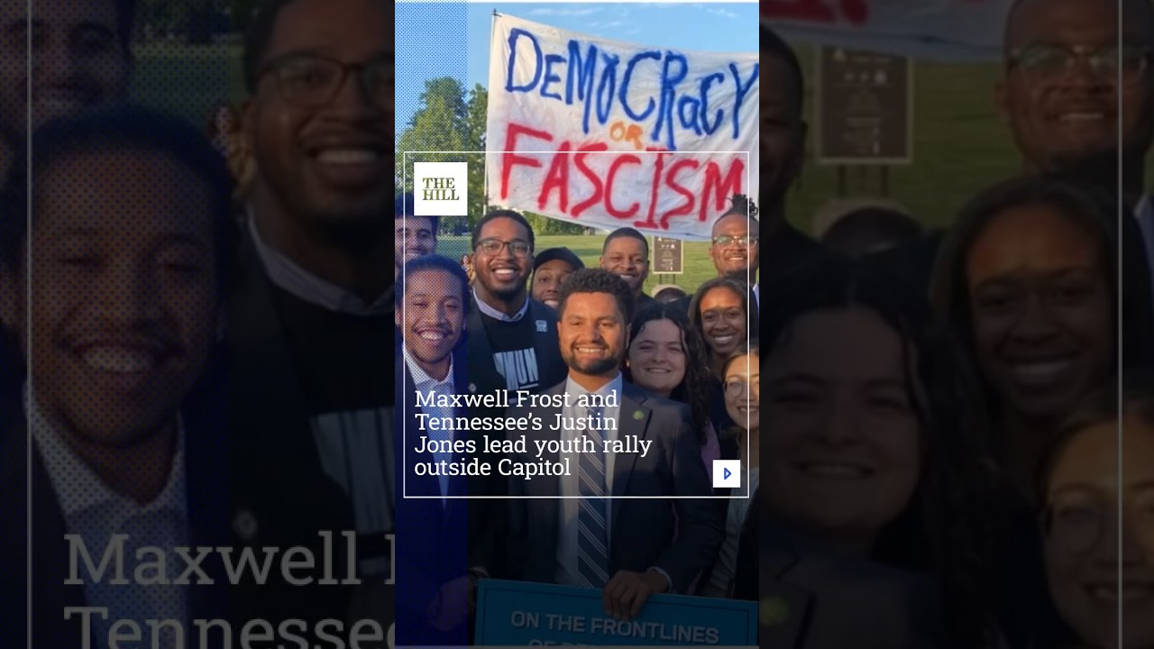 Maxwell Frost And Tennessee’s Justin Jones Lead Youth Rally Outside Capitol