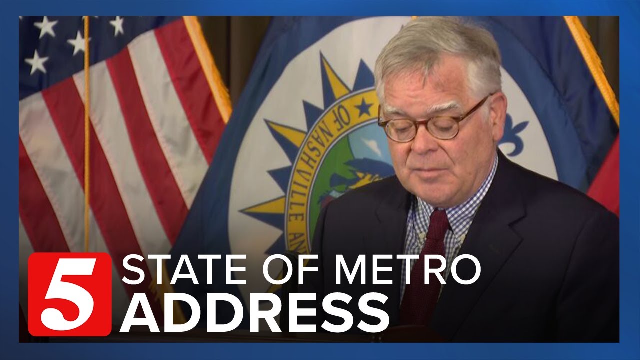 Mayor John Cooper To Deliver 60th State Of Metro Address As Term Comes To A Close