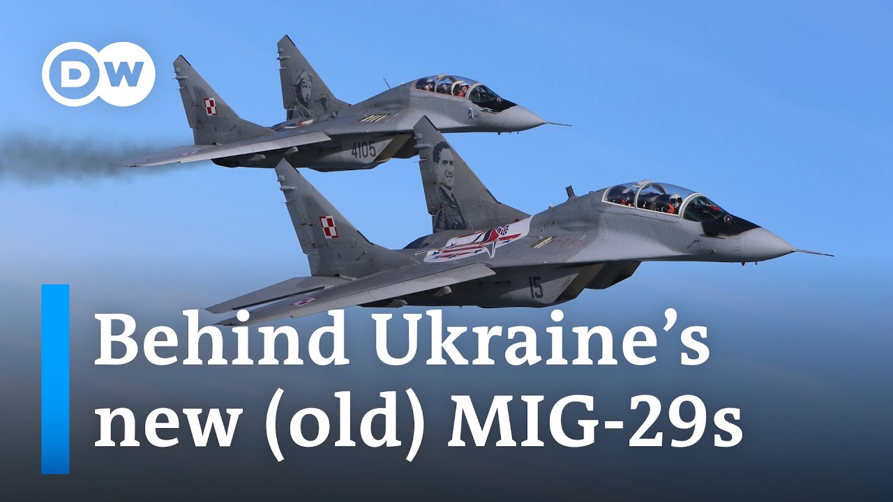 Mig 29 Deliveries Are Underway, But Is The Soviet Era Jet Up To The Task In Ukraine? | Dw News