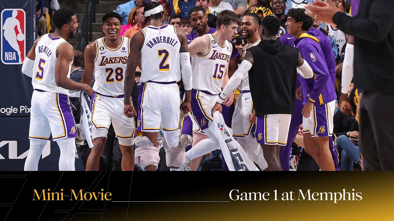 Mini Movie: Lakers Take Game 1 In Memphis | 2023 Nba Playoffs