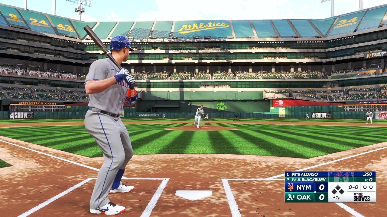 Mlb The Show 23 | New York Mets Vs Oakland Athletics – Gameplay Ps4 Hd 60fps