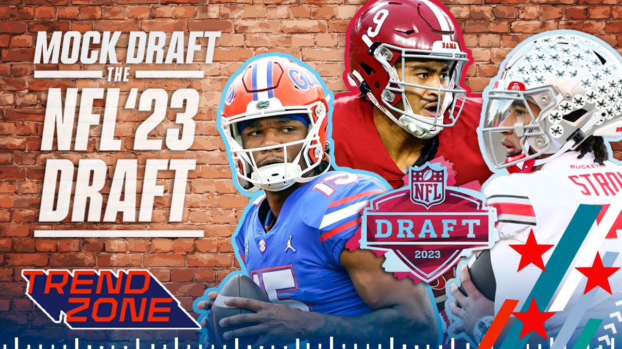 MOCK DRAFT 2023 TRENDZONE PICKS para el NFL Draft