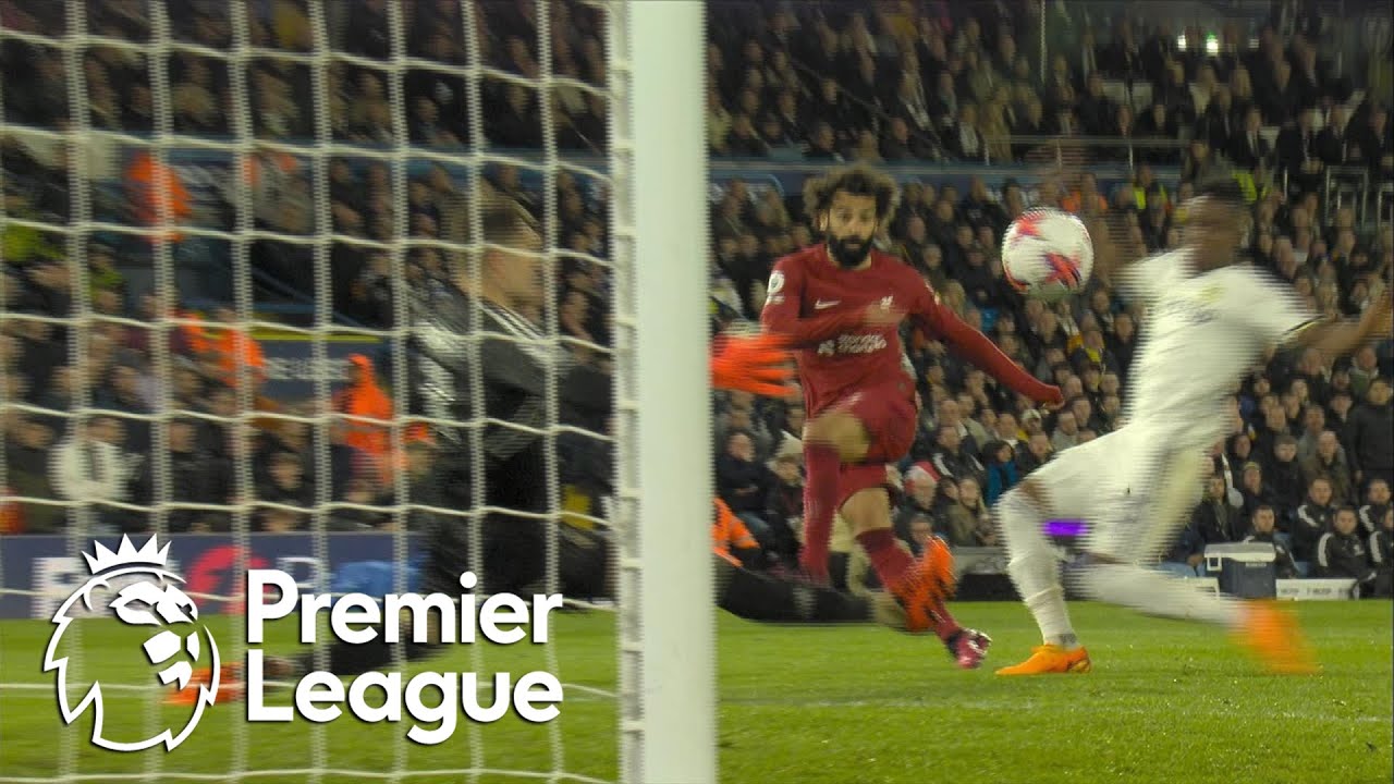 Mohamed Salah Makes It 4 1 To Liverpool Against Leeds United | Premier League | Nbc Sports