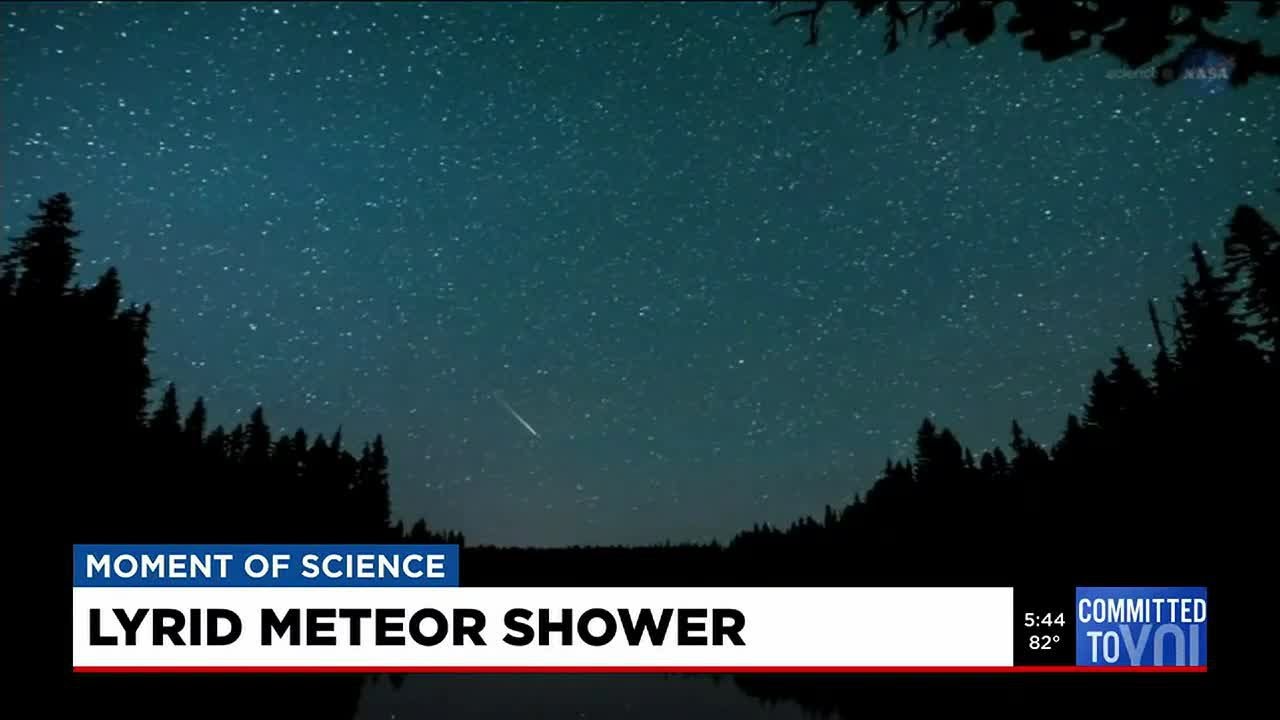 Moment In Science: Lyrid Meteor Shower