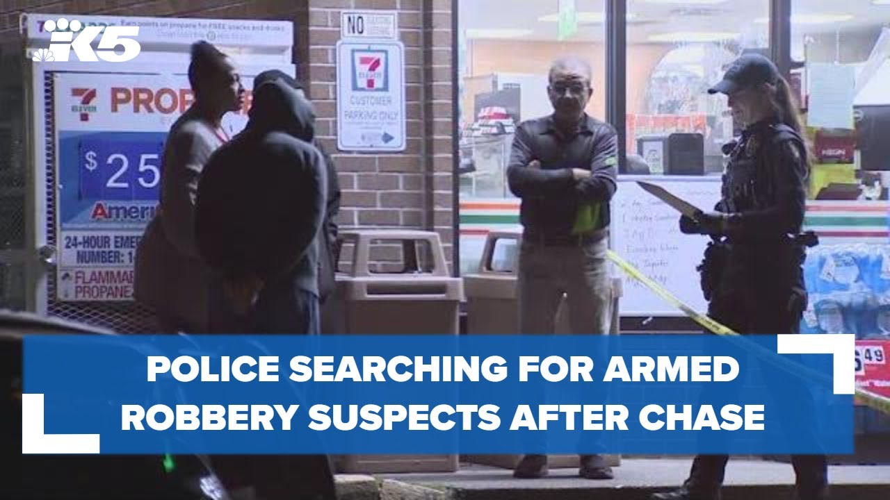 Multiple Law Enforcement Agencies Searching For Armed Robbers In King County