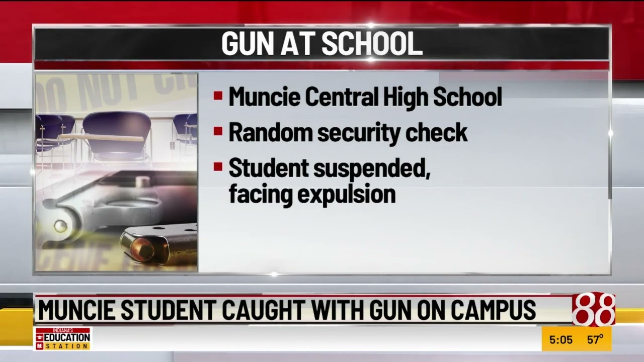 Muncie Student Caught With Gun On Campus