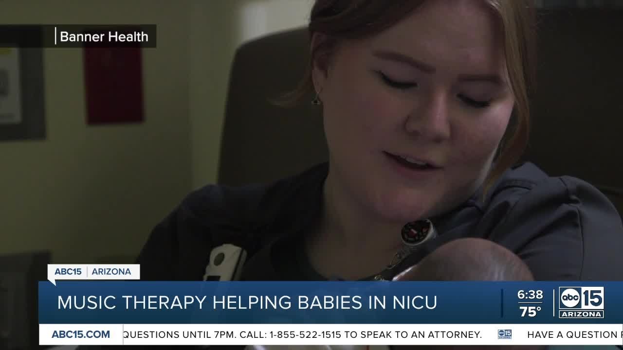 Music Therapist Shares ‘special Gift’ With Valley Newborns