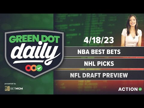 Nba Tuesday Playoff Picks | Mlb Best Bets | Nfl Draft Analysis | Green Dot Daily! Pres. Betmgm