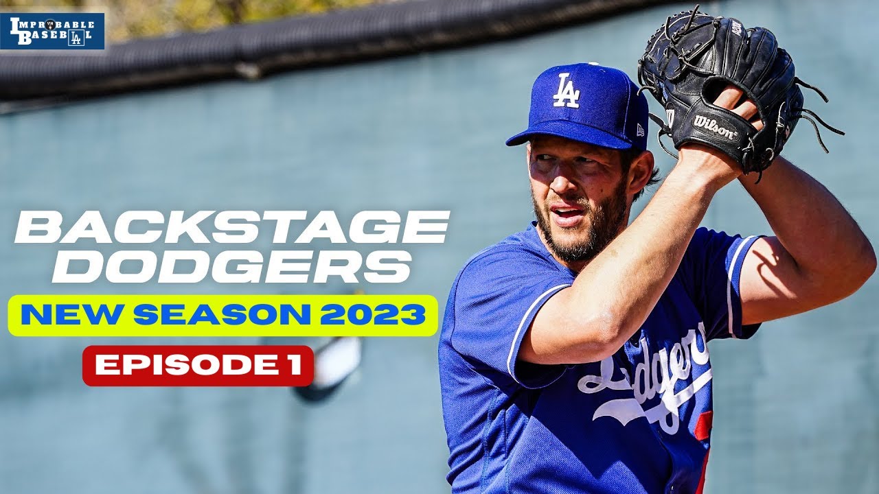 New 2023 Season 10 Of Backstage Dodgers! Full Episode | Clayton Kershaw & Offseason | #dodgers #mlb