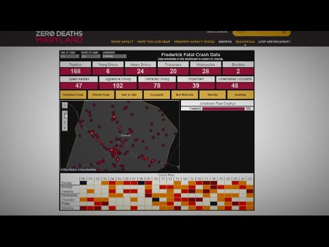 New Tool Highlights The Spots With The Most Crashes In Maryland