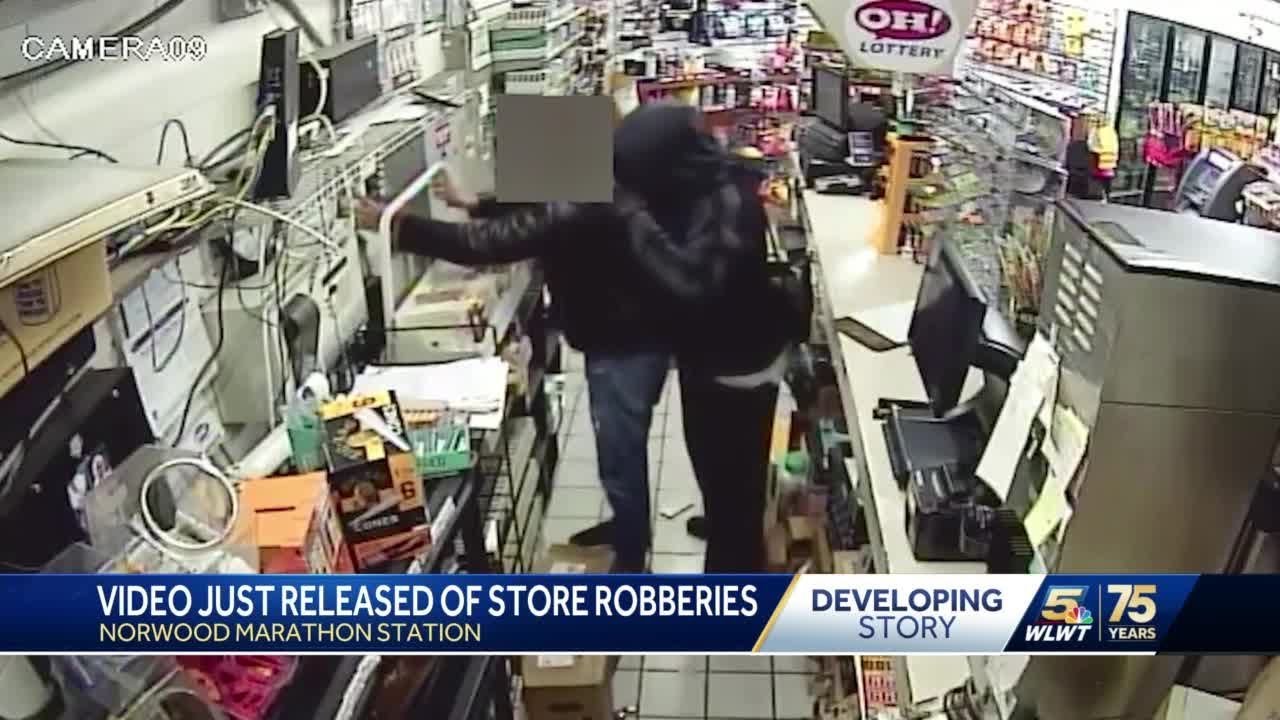 New Video Shows Man Zip Tying, Robbing Store Worker In Greater Cincinnati