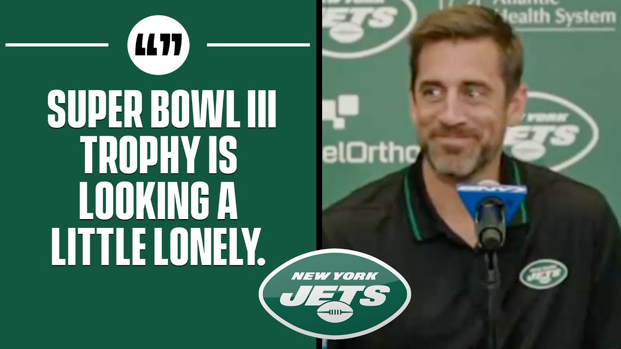 New York Jets Introduce Qb Aaron Rodgers After Historic Trade | Cbs Sports