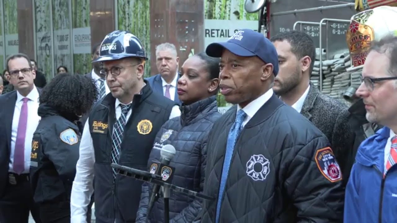 New York Officials Give Update On Deadly Parking Garage Collapse In Manhattan | Houston