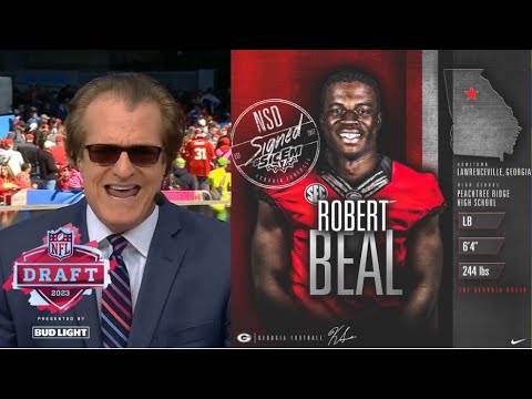 NFL Draft 2023 | [BREAKING] San Francisco 49ers select Robert Beal Jr. with 173th pick Round 5