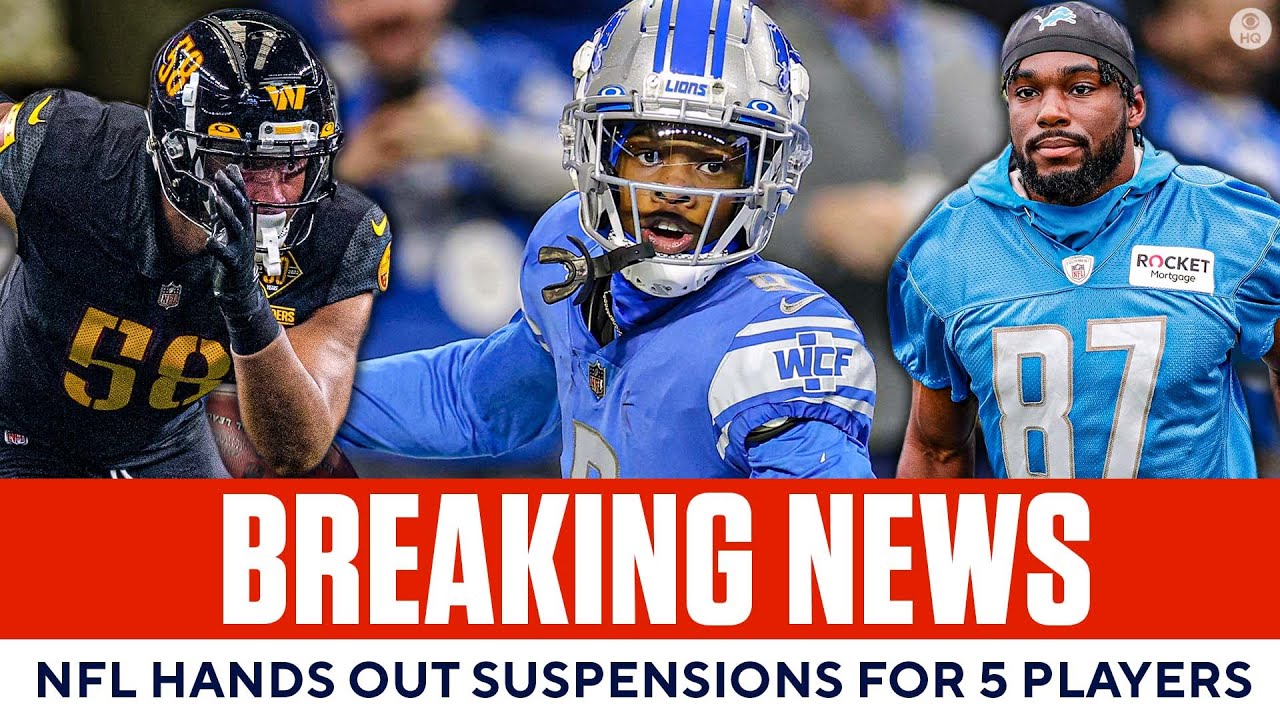 Nfl Suspends 5 Players For Violating League Gambling Policy I Cbs Sports