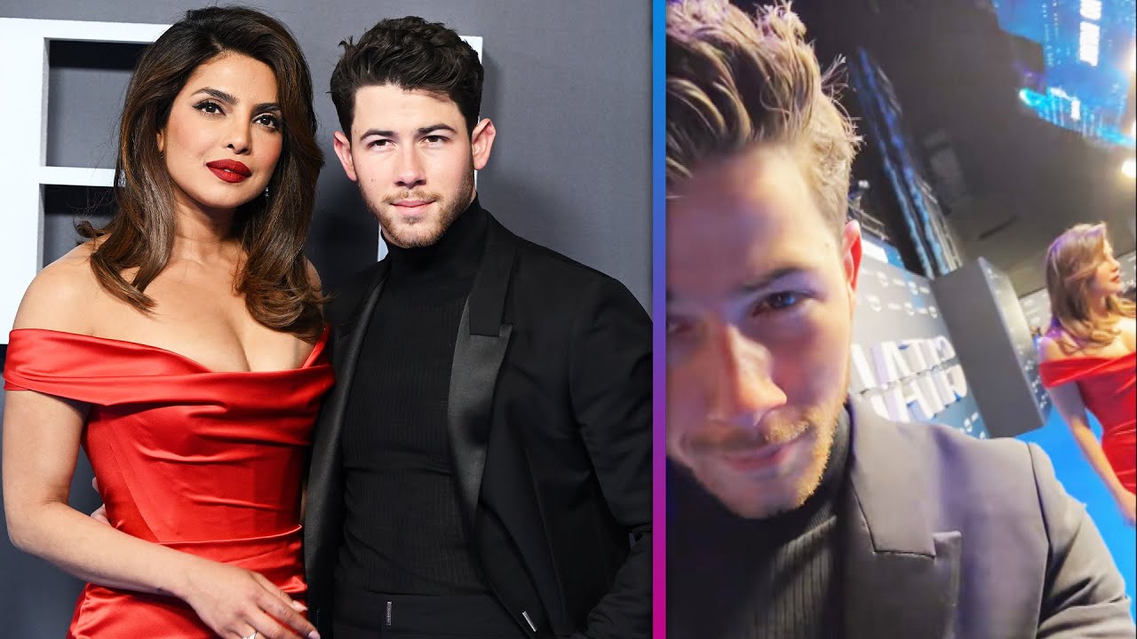 Nick Jonas Gushes Over Priyanka Chopra With Iconic ‘red Dress’ Lyric