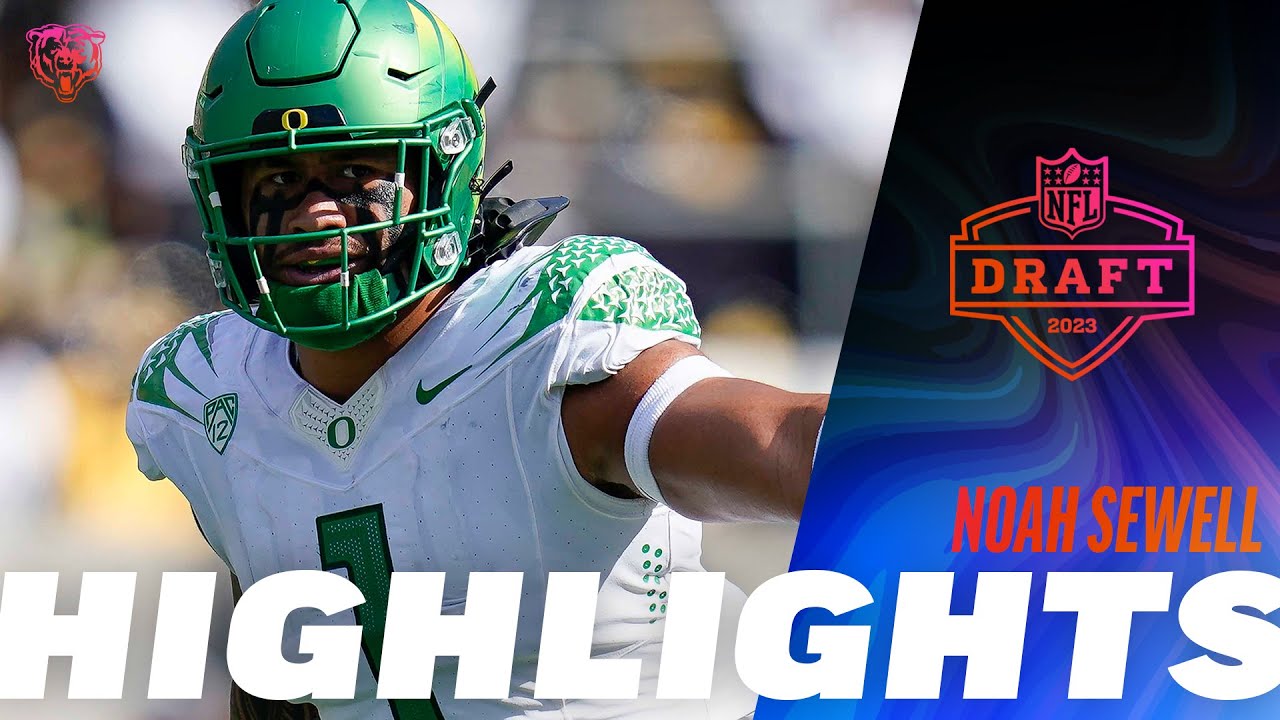 Noah Sewell Highlights | Chicago Bears