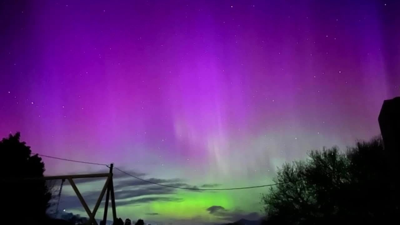 Northern Lights Paint The Utah Sky With Color | Utah News