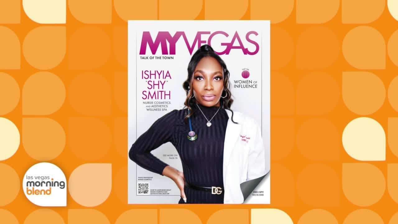 Nursie Cosmetics Owner Shy Smith Covers Myvegas Magazine