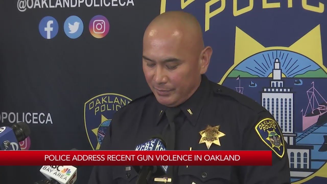 Oakland Police Address Recent Gun Violence In Oakland