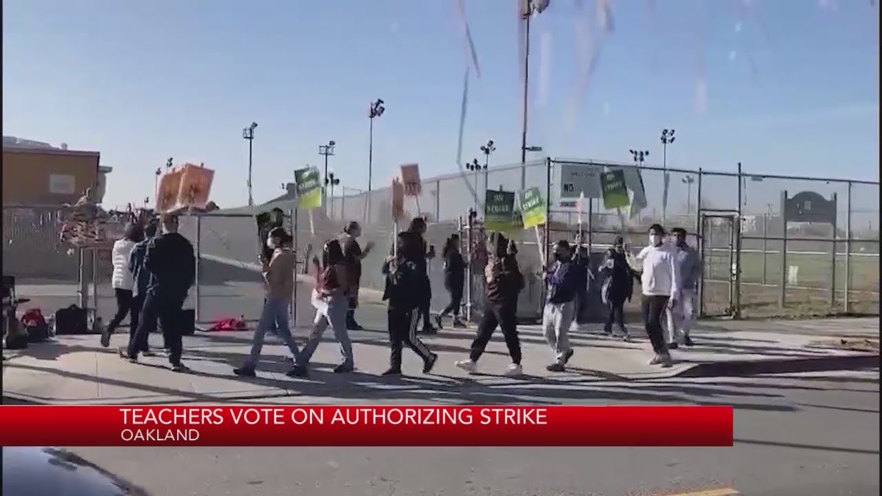 Oakland Unified School District Teachers Vote On Authorizing Strike