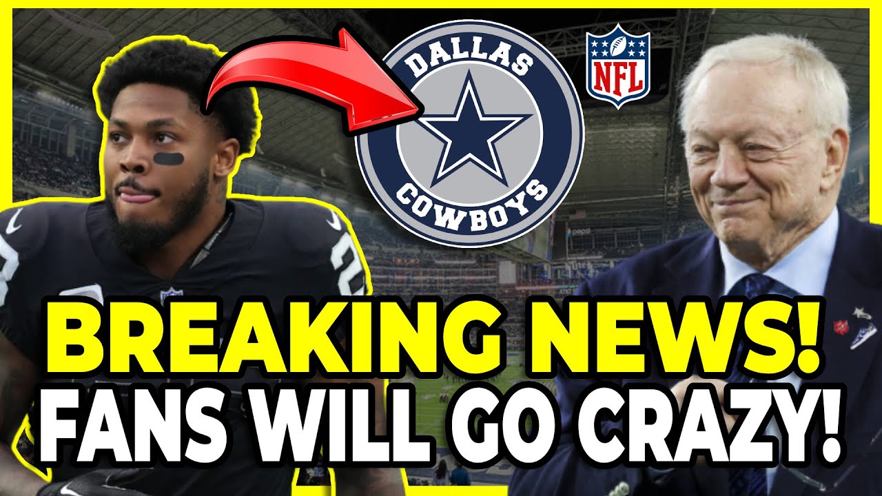 Omg! Confirmed!? Josh Jacobs Of The Las Vegas Raiders Coming To Dallas!? Dallas Cowboys News