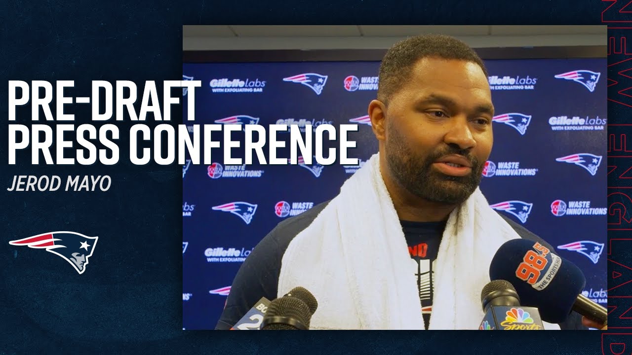 Patriots Coach Jerod Mayo Press Conference