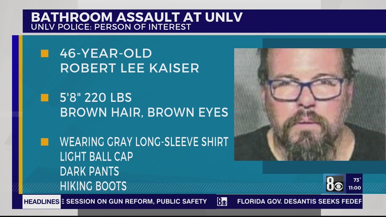 Person Of Interest Identified In Bathroom Assault At Unlv