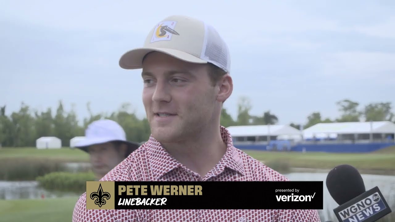 Pete Werner On Extending Impactful Rookie Season | 2023 Zurich Classic | Saints News