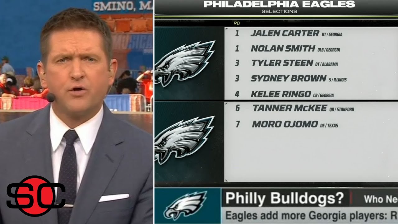 Philadelphia Eagles Bulldogs? – Todd Mcshay Overrated Full List Eagles’ Draft The Biggest So Far Nfl