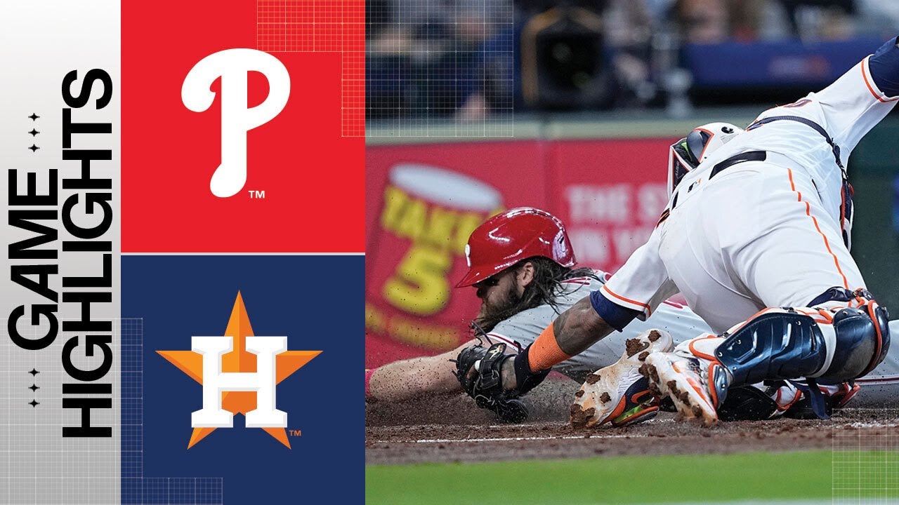 Phillies Vs. Astros Game Highlights (4/29/23) | Mlb Highlights