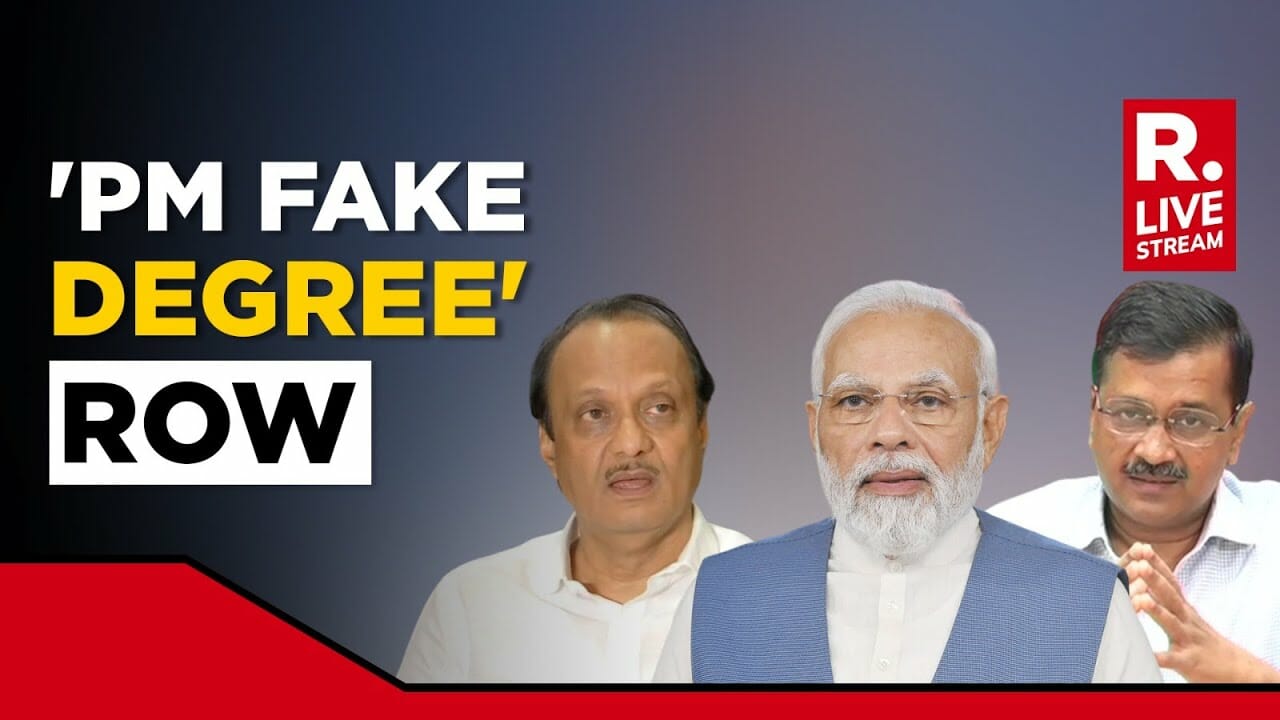 PM Modi ‘Fake Degree’ Row LIVE: NCP Backs PM | AAP Vs BJP