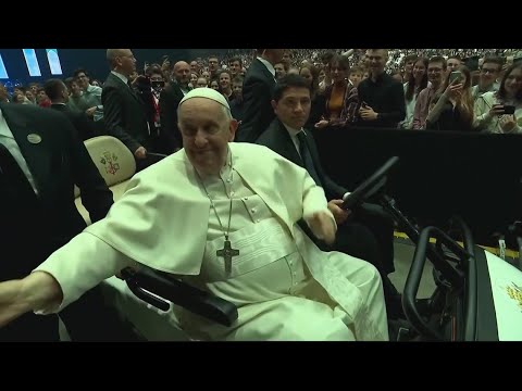 Pope Francis Goes To Youth Rally