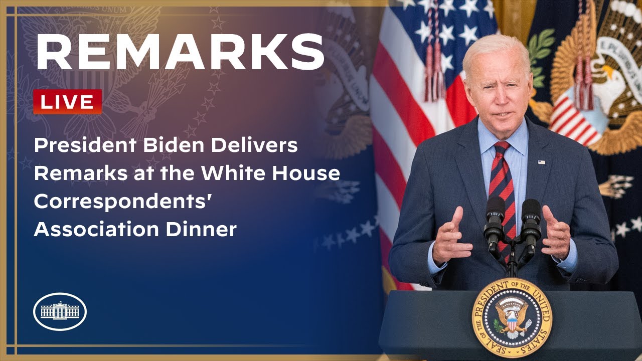 President Biden Delivers Remarks At The White House Correspondents’ Association Dinner