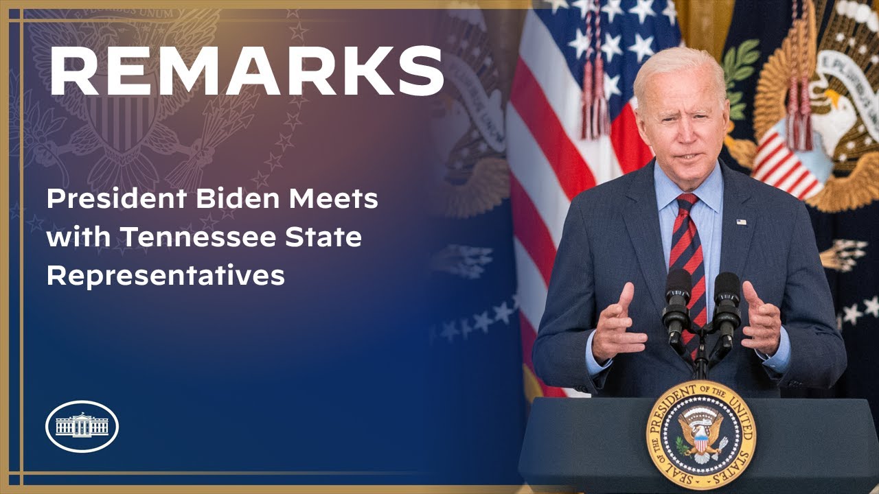 President Biden Meets With Tennessee State Representatives