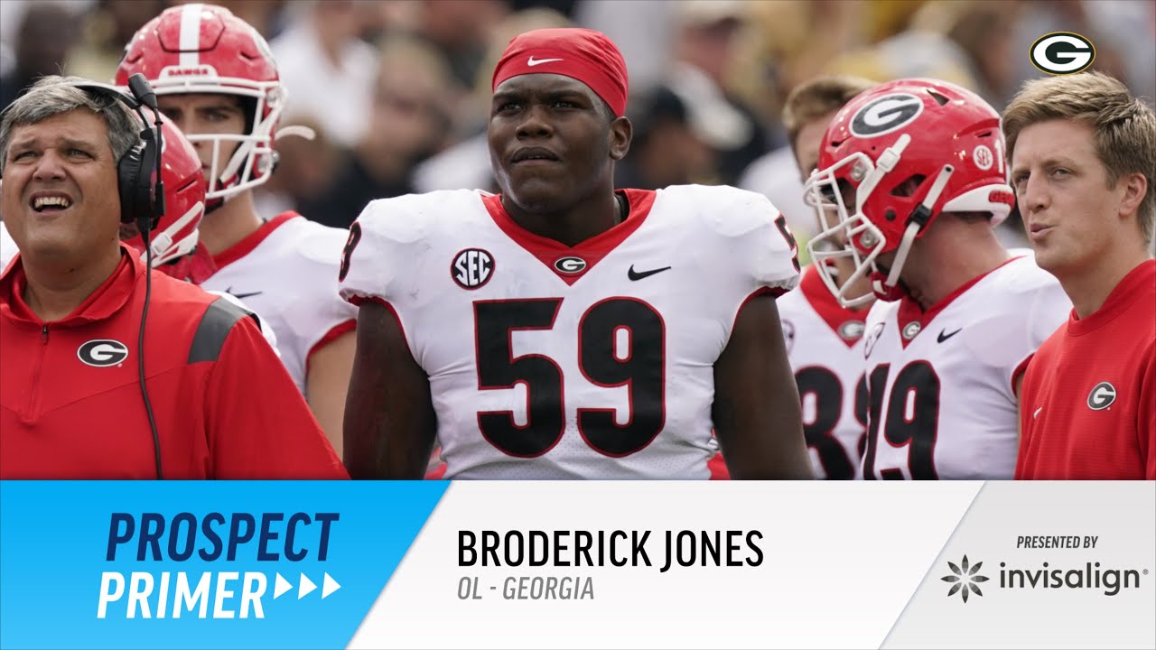 Prospect Primer: Broderick Jones, Ol, Georgia