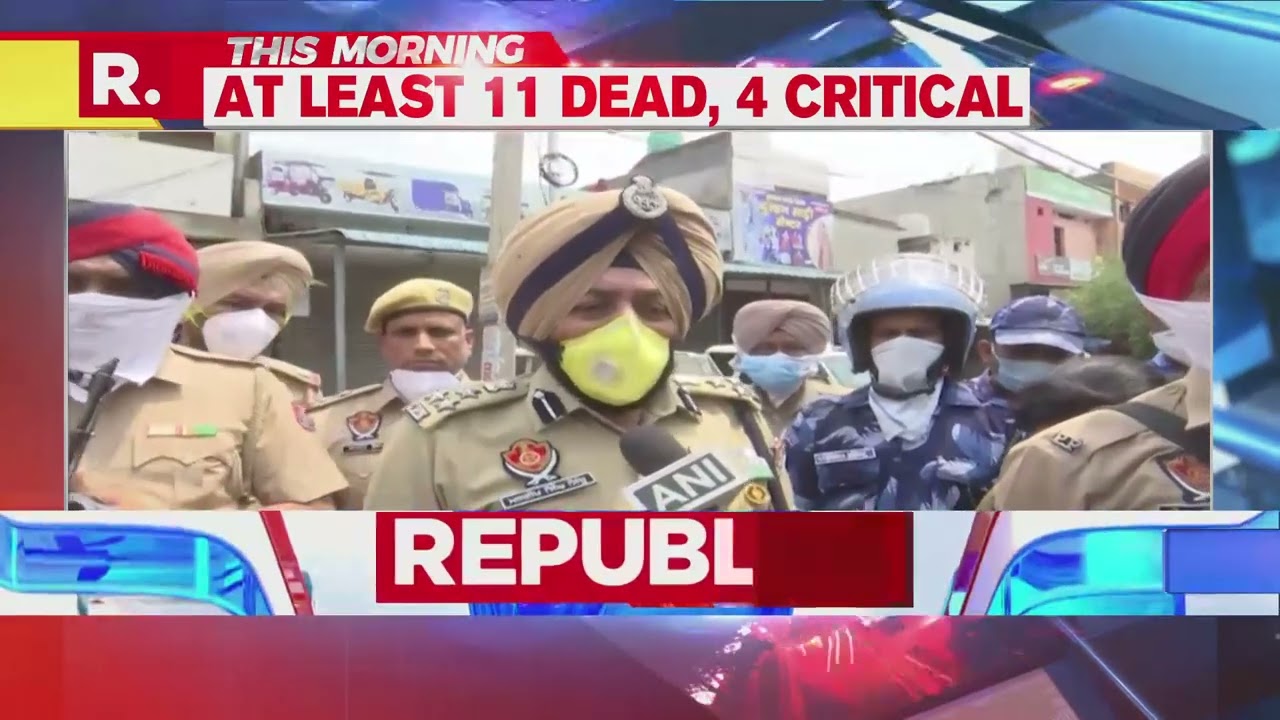 Punjab: Gas Leak In Ludhiana Kills 11, 4 Critical